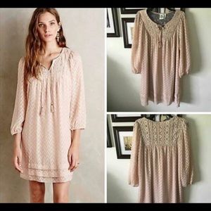 EUC Anthropologie One September Peasant Dress